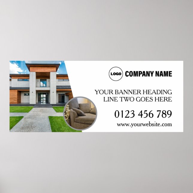 Real Estate Custom Poster (Front)