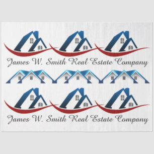 Real Estate Customised Gift Wrap Tissue Paper