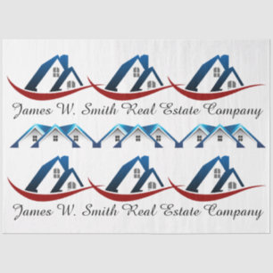 Real Estate Customised Gift Wrap Tissue Tissue Paper