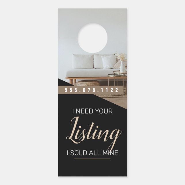 Real Estate Door Hanger (Front)