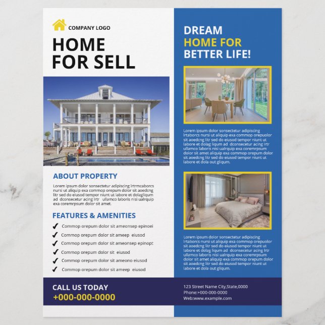 Real Estate Flyer Template (Front)