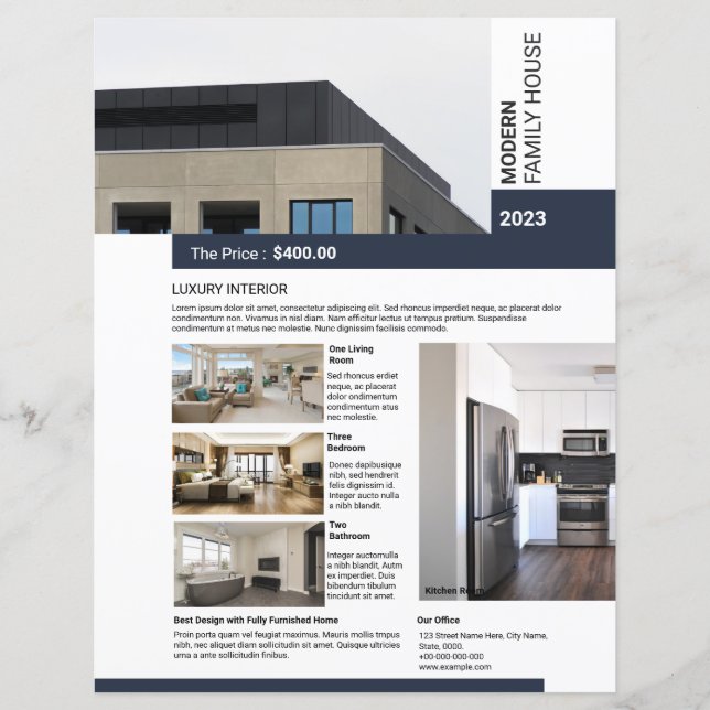 Real Estate Flyer Template (Front)