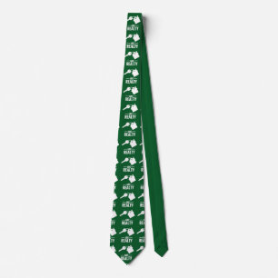 Real Estate Green Agency Branded Neck Tie