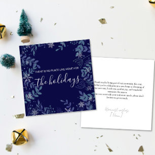 Real estate Happy holidays Christmas greeting  Card