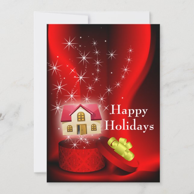 real estate  Holiday Cards (Front)