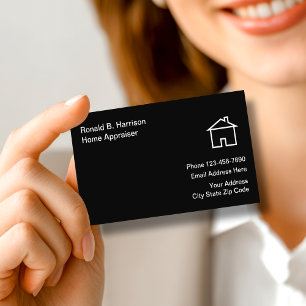 Real Estate Home Appraiser Business Card