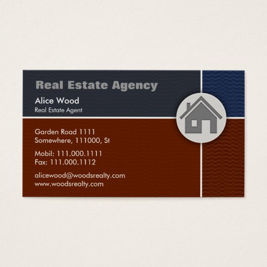 Real Estate | Home Business Card