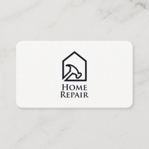 Real Estate   Home Repair Business Card