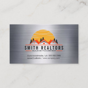 Real Estate Homes Logo Business Card