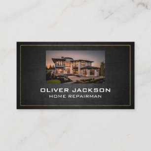 Real Estate Homes Luxury Property Business Card
