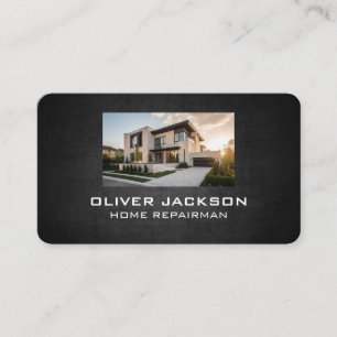 Real Estate Homes Luxury   Property Repairs Business Card