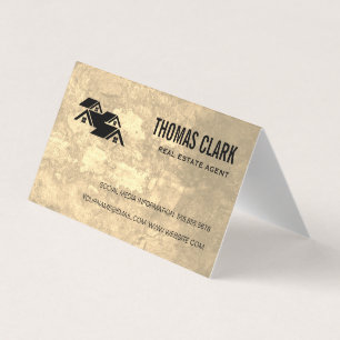 Real Estate Homes Professional Lux Business Card