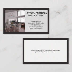 Real Estate Interior Business Card