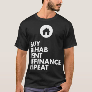 Real Estate Investor golftowel golfhair  T-Shirt