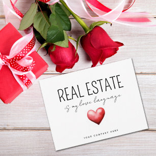 Real Estate Is My Love Language  Card