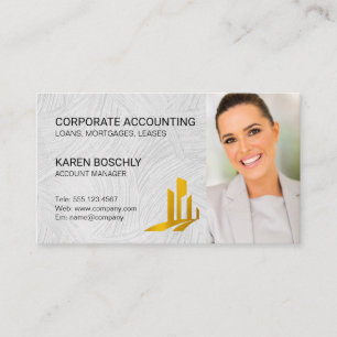 Real Estate Logo   Business Woman Custom Template Card