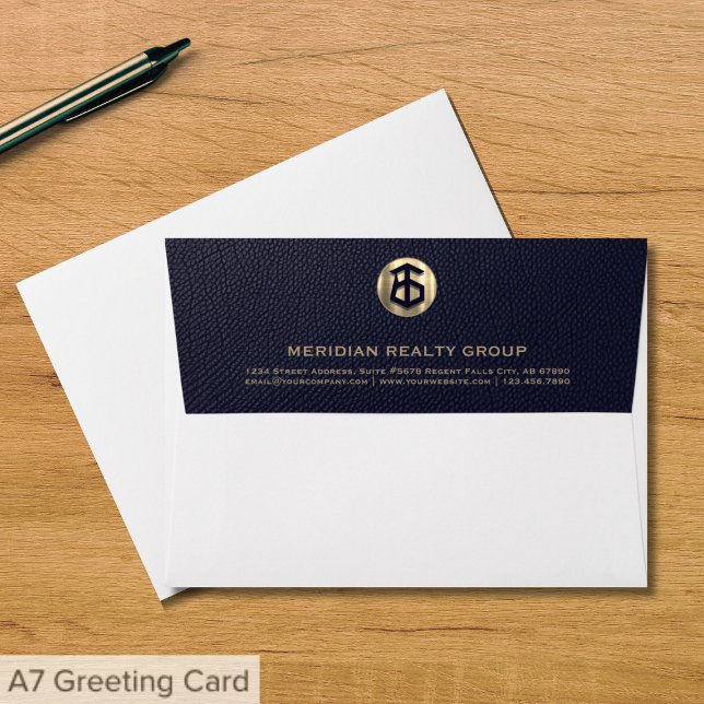Real Estate Logo Return Address Envelope (Creator Uploaded)