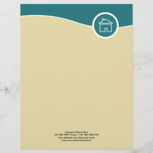 Real Estate Logo Stationary Letterhead