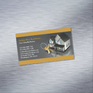 Real Estate Magnetic Business Card
