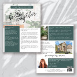 Real Estate March Newsletter Promotional Flyer<br><div class="desc">🏡 This HELLO NEIGHBOR real estate marketing newsletter will raise your brand awareness and generate new leads. The modern design will catch the eye of your potential clients and let them know that you are the friendly, knowledgeable real estate agent. 📝 The template is easy to edit using the personalisation...</div>