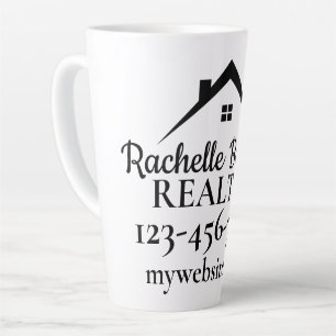 Real Estate Marketing Custom Realtor Latte Mug