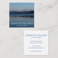Real Estate Modern Beach Waves Birds Sunset Photo
