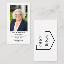 Real Estate Modern Vertical Custom Photo and Logo