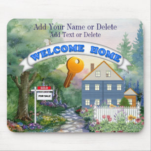 Real Estate Mouse Pad to Match Business Card