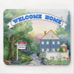 Real Estate Mouse Pad to Match Business Card