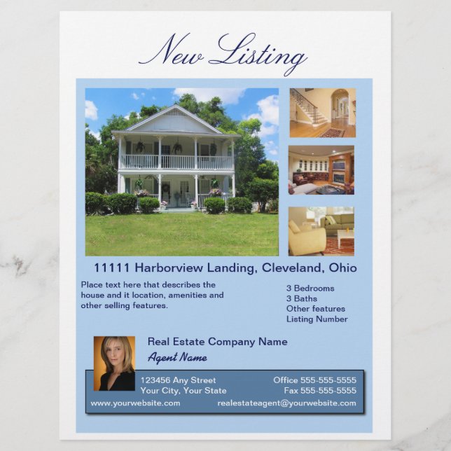 Real Estate New Listing Flyer (Front)
