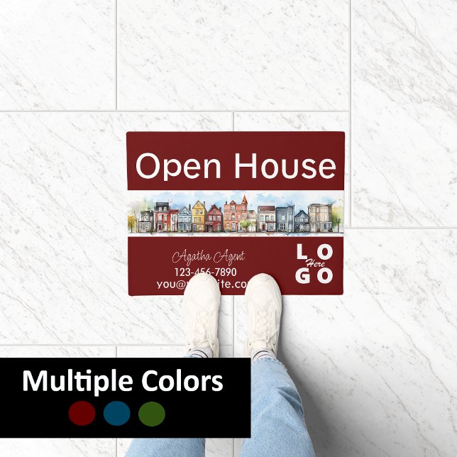 Real Estate Open House Marketing Doormat (Creator Uploaded)