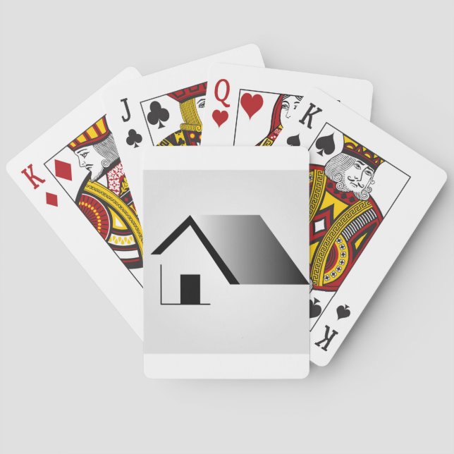 real estate or architecture firm playing cards (Back)