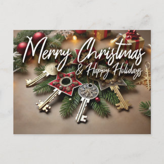 Real Estate Postcard - Christmas