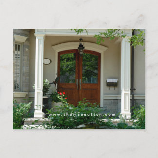 Real Estate Postcards Home Entrance House