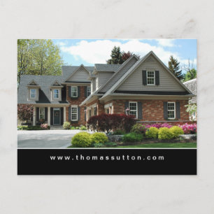 Real Estate Postcards Pretty Garden House