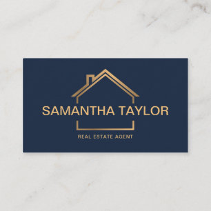 Real Estate Professional Add Photo logo Realtor B Business Card