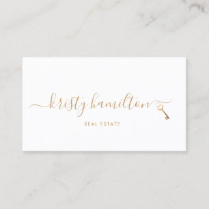 real estate professional house realtor key busines business card