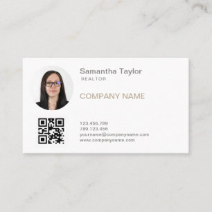 Real Estate Professional Insert or Add Photo QR