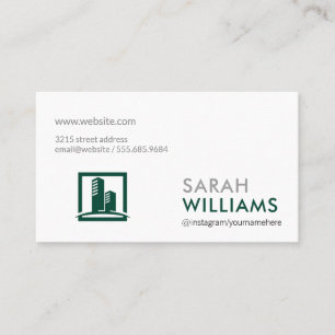 Real Estate Professional Marketing Corporate Business Card