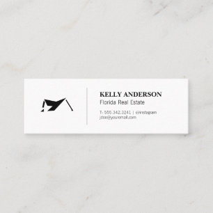 Real Estate Professional Property Management Mini Business Card