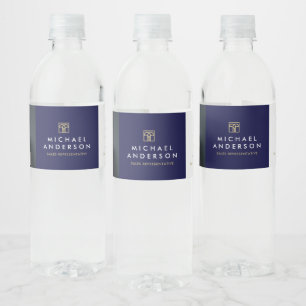 Real Estate Promotional Water Bottle Label