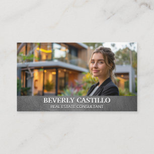 Real Estate Property   Business Woman Card