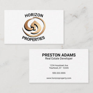 Real Estate Property Developers Business Card
