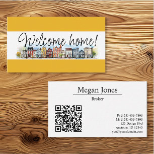 Real Estate, Realtor, Broker Business Card