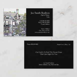 Real Estate Realtor Business Card