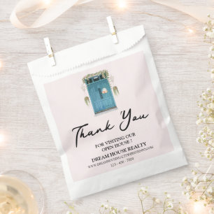 Real Estate Realtor Open House Goodie Favour Bags