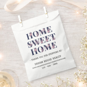 Real Estate Realtor Open House Promotional  Favour Bags