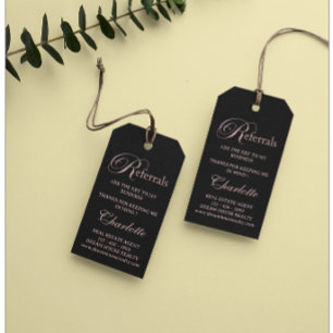 Real Estate Referral Pop By Gift Tags