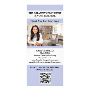 Real Estate Referral Rack Card