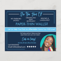 Real Estate Renters Postcards Flyer